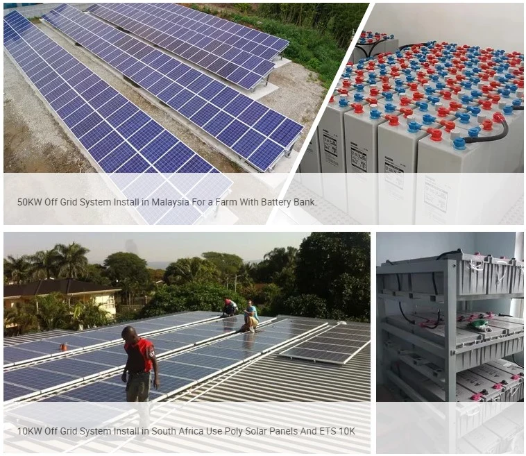 5kw 10kw Solar System Parts with Panel and Inverter for Grid