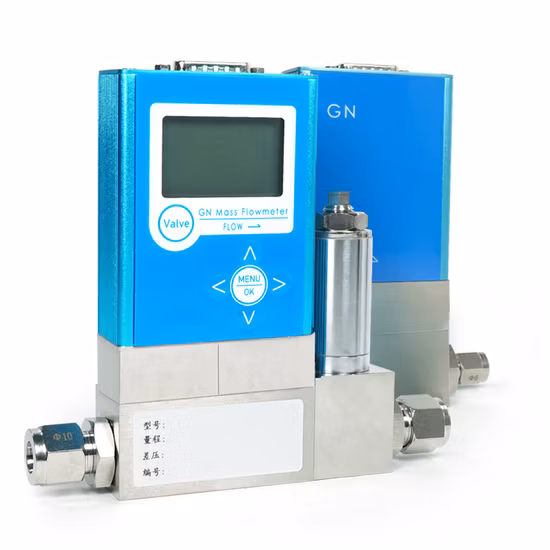 Pulse Output Turbine Flowmeter Gas Liquid Vortex Flowmeter Digital Analog Oxygen Gas Mass Flow Controller Air Flow Meter