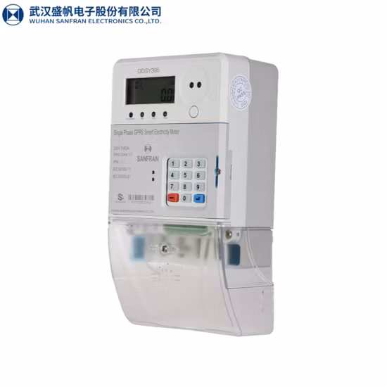 Single Phase Sts Keypad Prepayment Electric Meter